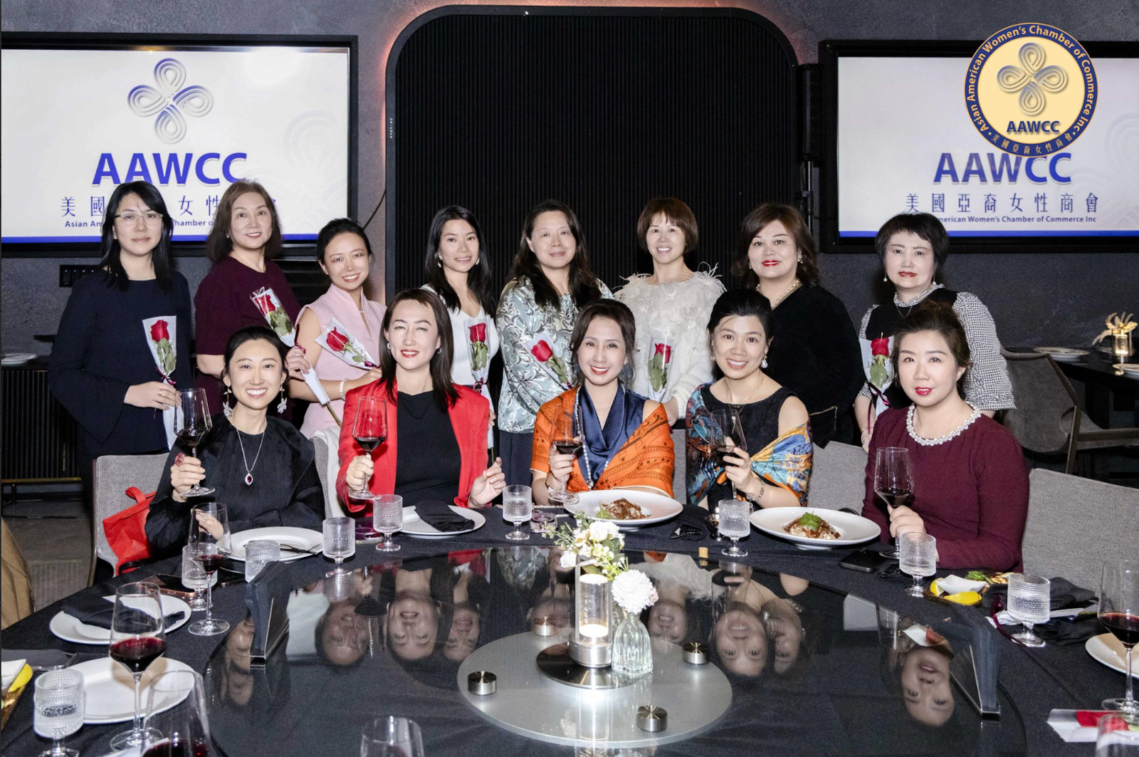 AAWCC NY首届圆桌晚宴 2025年10月22日 长岛大颈 亚裔女性企业家