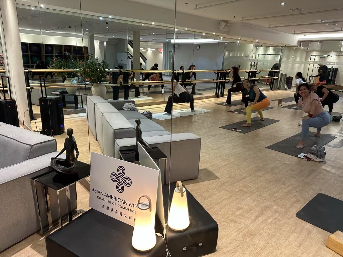 AAWCC NY特邀国际瑜伽培训师分享健康管理 亚裔女性商会 法拉盛纽约