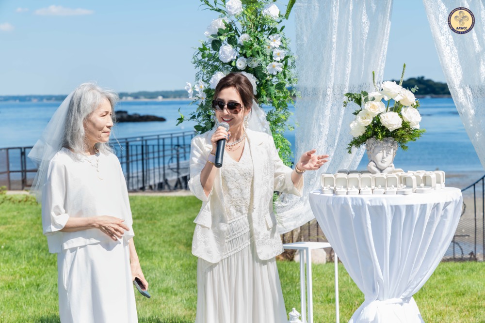 Asian American women leaders at AAWCC NY seaside salon, New York June 2026
